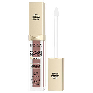 EVELINE Wonder Match Creamy Liquid Matt Lipstic matēta lūpu krāsa 09A 6,8ml