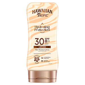 HAWAIIAN TROPIC mitrinoša aizsardzība sauļošanās piens SPF30 180ml