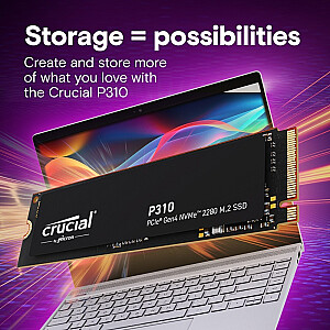 SSD disks P310 4TB M.2 NVMe PCIe 4.0 2280 7100/6000