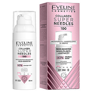 EVELINE Kolagēna Super Adatas 100 mezo-boosters mitrinošs barojošs 50ml