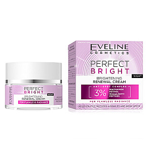 EVELINE Perfect Bright izgaismojošs-atjaunojošs nakts krēms sejai 50ml