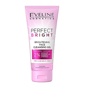 EVELINE Perfect Bright осветляющий гель для умывания очищающий 150ml