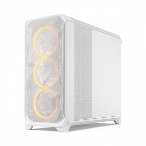 Meshify 3 XL Balts RGB TG Gaismas Tonis Kaste