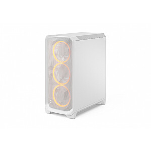 Meshify 3 Balts RGB TG Gaismas Tonis Kaste