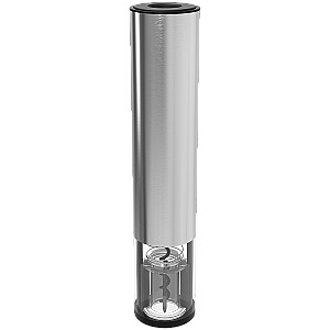 Prestigio Garda, smart wine opener, simple operation with 2 buttons, aerator, vacuum stopper preserver, foil cutter, opens up to 50 bottles wihout recharging, premium design, 500mAh battery, Dimensions D 17mm* H 290mm* W100 mm, silver color.