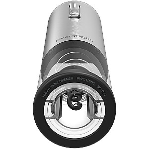 Nemi, Electric wine opener, aerator, vacuum preserver, Silver color