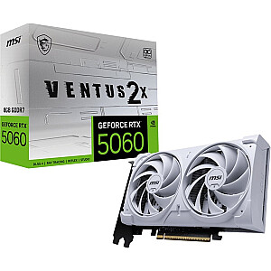 MSI GeForce RTX 5060 8GB VENTUS 2X OC WHITE DLSS 4