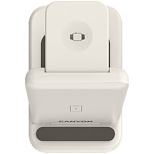 CANYON wireless charger WS-304 15W 3in1 Cosmic Latte