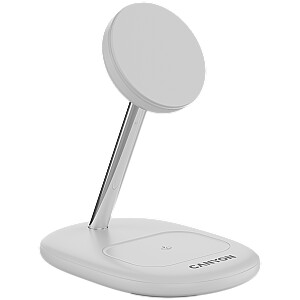 CANYON wireless charger WCS-205 15W Qi2 2in1 White