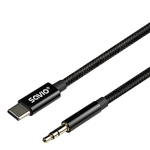 USB-C uz mini-Jack kabelis CL-188 2m