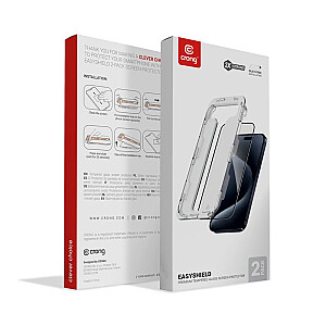 EasyShield Tempered Glass 2-Pack - iPhone 16 Pro (2 gabali)