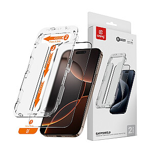 EasyShield Tempered Glass 2-Pack - iPhone 16 Pro Max (2 gabali)