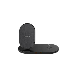 CANYON wireless charger WS-202 10W 2in1 Black