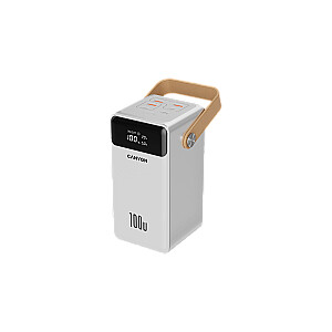 CANYON power bank OnPower 610 metal 60000 mAh PD100W White