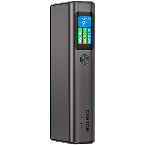 CANYON power bank OnPower 230 TFT 20000 mAh PD130W Dark Grey