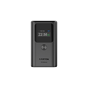 CANYON power bank OnPower 130 TFT 10000 mAh PD30W Dark Grey