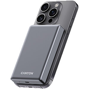 CANYON power bank OnPower 510 slim Magnetic 10000 mAh PD20W Beige
