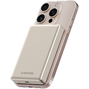 CANYON power bank OnPower 510 slim Magnetic 10000 mAh PD20W Dark Grey