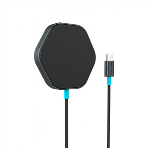 CANYON wireless charger HEXAGON 110 Dark Grey Blue