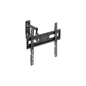 Free-tilt design: simplifies adjustment for better visibility and reduced glareSwivel mechanism provides maximum viewing flexibilitySpirit level ensures perfect positioningConvenient cable holder. 32-55". Max 35kg.