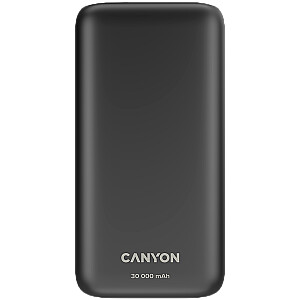 CANYON power bank PB-301 LED 30000 mAh PD 20W QC 3.0 Black