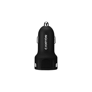 Canyon C-04 2.4A/2USB-A Чарна