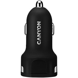 Canyon C-04 2.4A/2USB-A Чарна