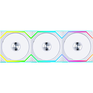 Lian Li UNI FAN SL Wireless 120 3-pakā balts (12SL1W3W)