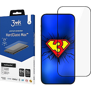 3MK Tempered Glass 3MK HardGlass Max Apple iPhone 14 Pro melns