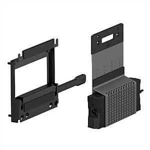 Dell | OptiPlex Micro un Thin Client VESA stiprinājums ar adaptera kronšteinu | Melns