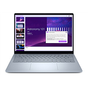 Dell Plus 2in1 14 | Ice Blue | 14 " | WVA | Skārienekrāns | FHD+ | 1920 x 1200 pikseļi | Intel Core Ultra 7 | 256V | 16 GB | LPDDR5X | Cietā diska ietilpība 512 GB | Intel Arc Graphics | Windows 11 Pro | 802.11be | Tastatūras valoda angļu | Keyb