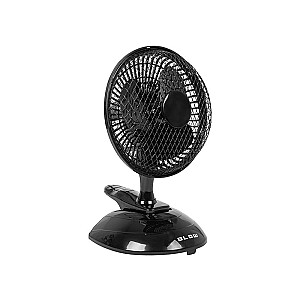 Galda ventilators 6"/15cm Klips 25W 2in1 MELNS