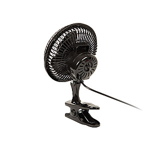 Galda ventilators 6"/15cm Klips 25W 2in1 MELNS