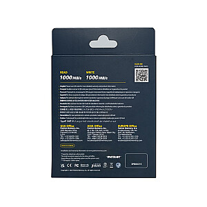 Patriot Transporter LT 2TB USB3.2 Type-C SSD 1000 М