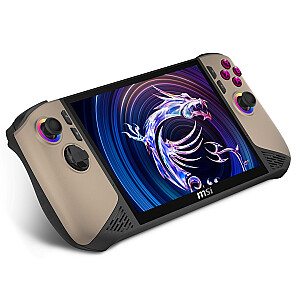 MSI Claw 8 AI+ A2VM-037PL portatīvā spēļu konsole 20.3 cm (8") 1 TB skārienekrāns Wi-Fi bēšs