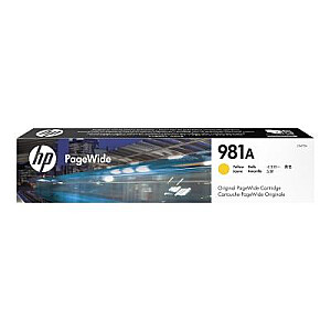 HP Ink No 981A HP981A HP 981A Dzeltena Gelb (J3M70A)
