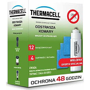 Thermacell uzpildes kārtridži 48h