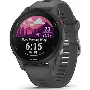 Garmin Forerunner 255 sporta pulkstenis pelēks (010-02641-10)