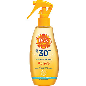 DAX Sun caurspīdīgs aerosols Active SPF30 200ml