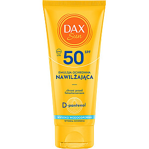 DAX Sun ūdensizturīga aizsargājoša mitrinoša emulsija SPF50 100ml