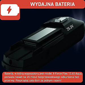 Bezvadu putekļsūcējs TEFAL TY98C0 X-Force 12.60