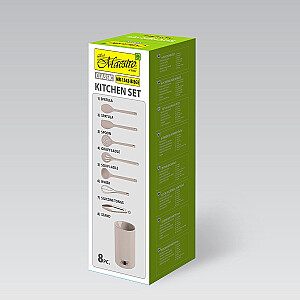 Virtuves piederumi 8 gab. MR-1542-BIEGE MAESTRO