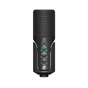 Sennheiser PROFILE STREAMING SET - Стриминговый микрофон, конденсаторный, кардиоидный, стойка с интегрированной кабельной рейкой, 3-метровый USB-C кабель и микрофонный чехол
