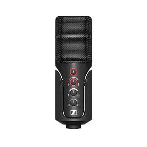 Sennheiser PROFILE STREAMING SET - Стриминговый микрофон, конденсаторный, кардиоидный, стойка с интегрированной кабельной рейкой, 3-метровый USB-C кабель и микрофонный чехол