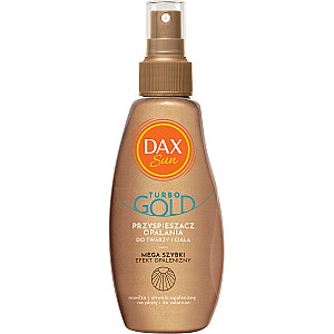 DAX Sun Turbo Gold sauļošanās paātrinātājs sejai un ķermenim 200ml