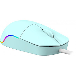 Vadu pele AZORA MB-241 1200 DPI piparmētru apgaismojums