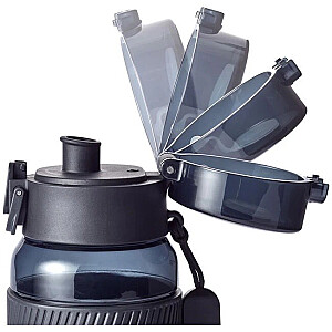 Tritan pudele 680ml melna