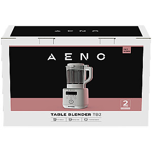 AENO Table Blender-Soupmaker TB2: 800W, 35000 rpm, режим кипения, чаша из высокобorosilicate стекла, 1.75L, 6 автоматических программ, заданное время, LED-дисплей