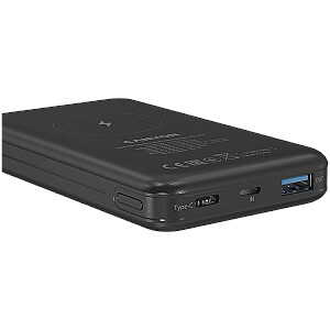 CANYON power bank PB-1001 10000 мАч PD 18W QC 3.0 Беспроводной 10W Черный