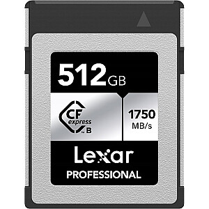 Lexar Professional Silver CFexpress Card 512 ГБ (LCXEXSL512G-RNENG)